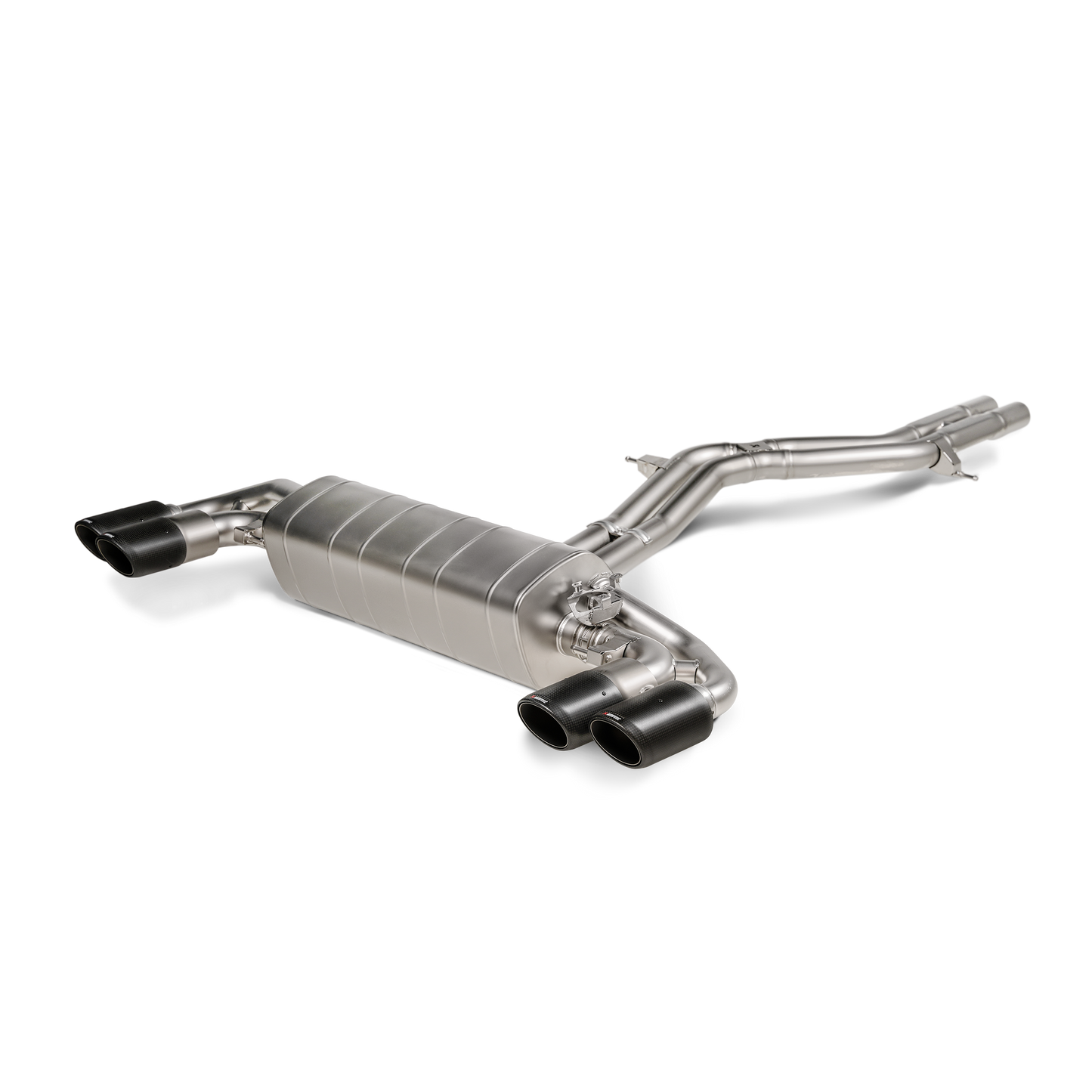 Akrapovič Evolution Line Catback Exhaust System (Titanium) w/o Tips - 2019+ Porsche Cayenne S/Coupe (536)