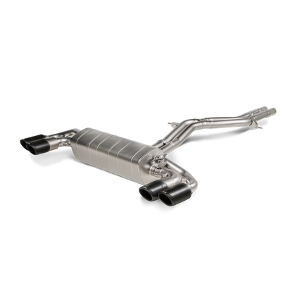 Akrapovič Evolution Line Catback Exhaust System (Titanium) w/o Tips - 2019+ Porsche Cayenne S/Coupe (536)
