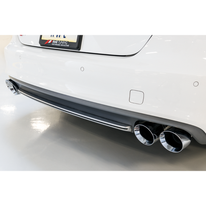 AWE Tuning Audi C7 / C7.5 S7 4.0T Touring Edition Exhaust - Polished Silver Tips