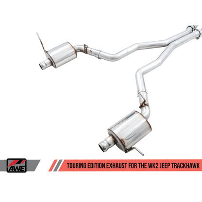 AWE Tuning 2020 Jeep Grand Cherokee SRT/Trackhawk Touring Edition Exhaust - Use w/Stock Tips