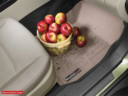 WeatherTech 15+ Ford F-150 SuperCab (Vinyl Floors) Front FloorLiner - Black
