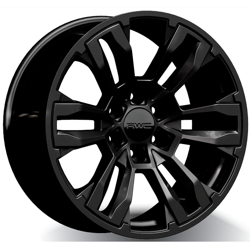 RWC 440 Black 20x9 +30 6x132mm 74.5mm