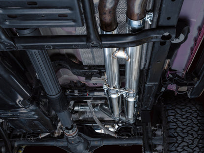 AWE Tuning 21+ Wrangler 392 Switchpath Cat-Back Exhaust- Quad BashGuards