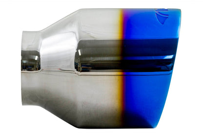 4.5" Universal Exhaust Tip ET003 (Burnt/Polish)-Motor Vehicle Exhaust-ARK Performance