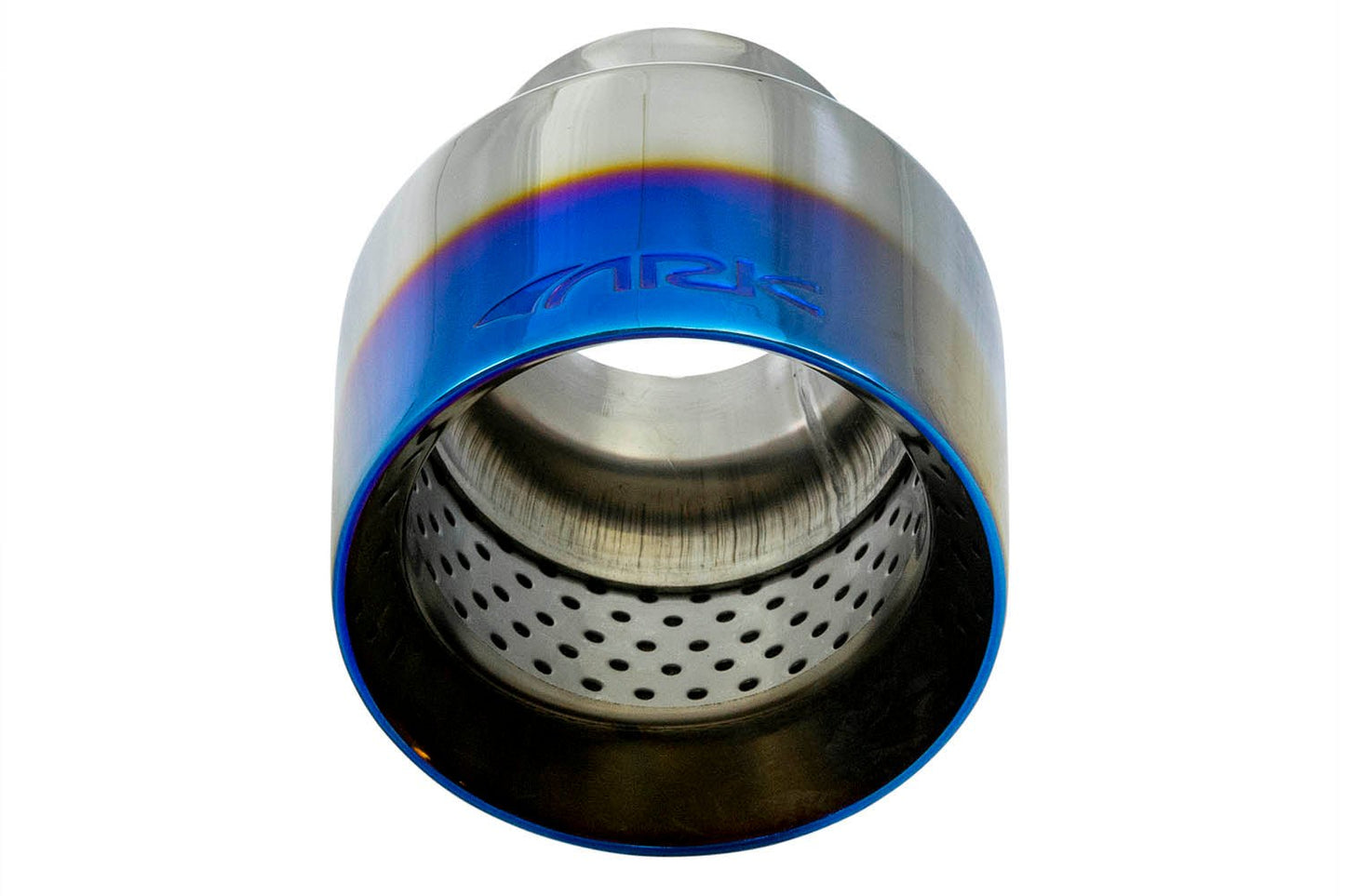 4.5" Universal Exhaust Tip ET003 (Burnt/Polish)-Motor Vehicle Exhaust-ARK Performance