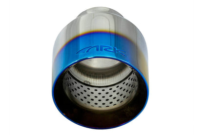 4.5" Universal Exhaust Tip ET004 (Burnt/Polish)-Motor Vehicle Exhaust-ARK Performance