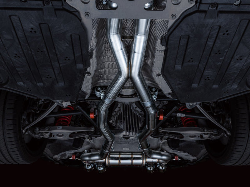 AWE Tuning SwitchPath Cat-Back Exhaust for BMW G8X M3/M4 - Chrome Silver Tips
