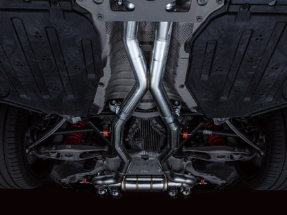 AWE Tuning SwitchPath Cat-Back Exhaust for BMW G8X M3/M4 - Chrome Silver Tips