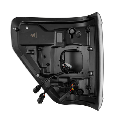 AlphaRex 24-25 Ford F150 LUXX LED Taillight - Alpha Black