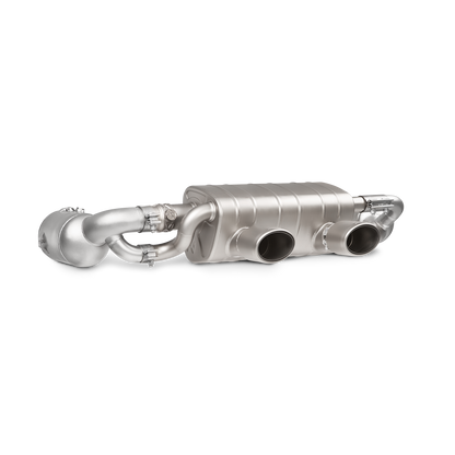 Akrapovič Link Pipe Set w/Cat (SS) - 2016-2019 Porsche 911 Carrera S/4/4S/GTS (991.2)