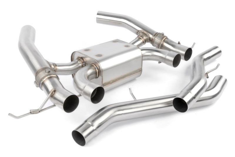 Dinan 21-27 BMW M3/M4 (G80/G82/G83) Valved Axleback Exhaust System - Black Tips