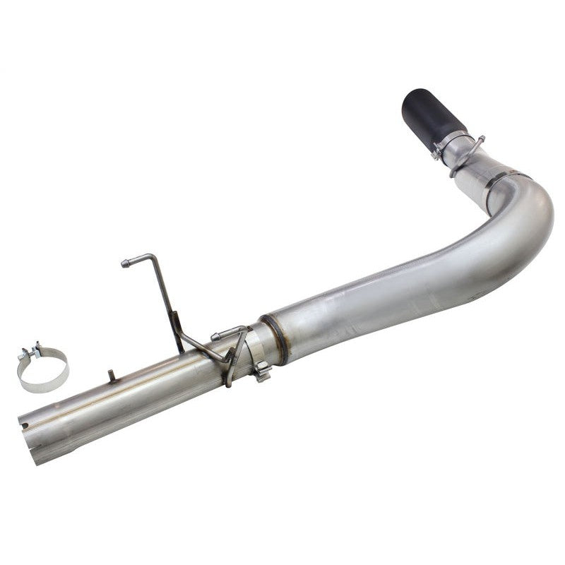 aFe MACHForce XP Exhaust Large Bore 5in DPF-Back SS 13-15 Dodge Trucks L6-6.7L (td) *Black Tip