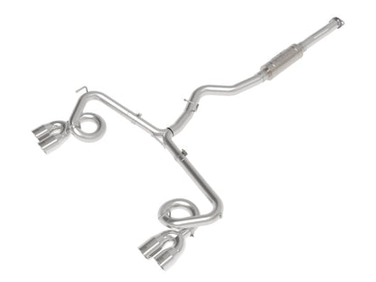 aFe Subaru WRX/STi 15-21 H4-2.0/2.5L Takeda 3in to 2-1/2in Stnlss Cat-Back Exhst w/ Polished Tip