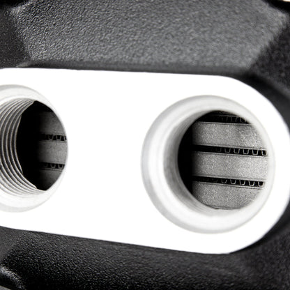 Mishimoto Universal Air-To-Water Intercooler Dual Pass (1000hp) - Same Side Inlet/Outlet