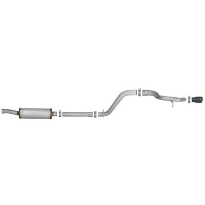 aFe MACH Force-Xp Axle-Back Hi-Tuck Exhaust System w/Black Tip 18-19 Jeep Wrangler (JL) V6 3.6L