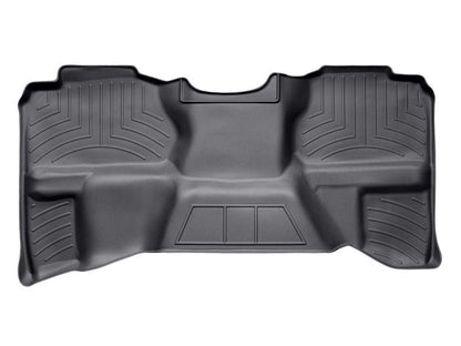 WeatherTech 07-13 Chevrolet Silverado Extended Cab Rear FloorLiner - Black