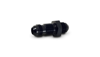Vibrant -16AN Flare Straight Bulkhead Adapter Fitting - Aluminum