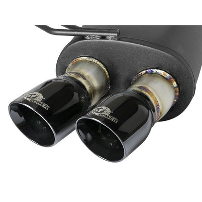 aFe MACH Force-Xp 2-1/2in 304 SS Cat-Back Exhaust w/ Black Tips 05-08 BMW Z4 M Coupe (E86) L6 3.2L