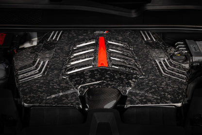 APR 20-24 Audi Q7/Q8/RS Q8/SQ7/SQ8 (4M) 2.9T/3.0T/4.0T Forged Carbon Fiber Engine Cover