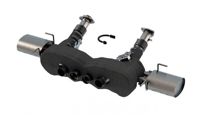 Borla 23-26 Chevrolet Corvette C8 Z06 5.5L V8 AT 3in ATAK Exhaust (Reuse OE Tips)