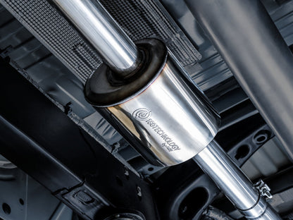 AWE Tuning 4th Gen GM 1500 5.3L 0FG Cat-Back Dual Side Exit (Flat Bumper) - Chrome Tips