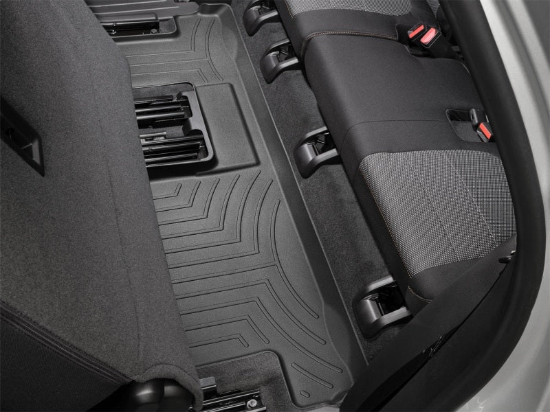 WeatherTech 2018+ Chevrolet Traverse Rear 3rd Row FloorLiner - Black (2nd Row Bucket Seats)