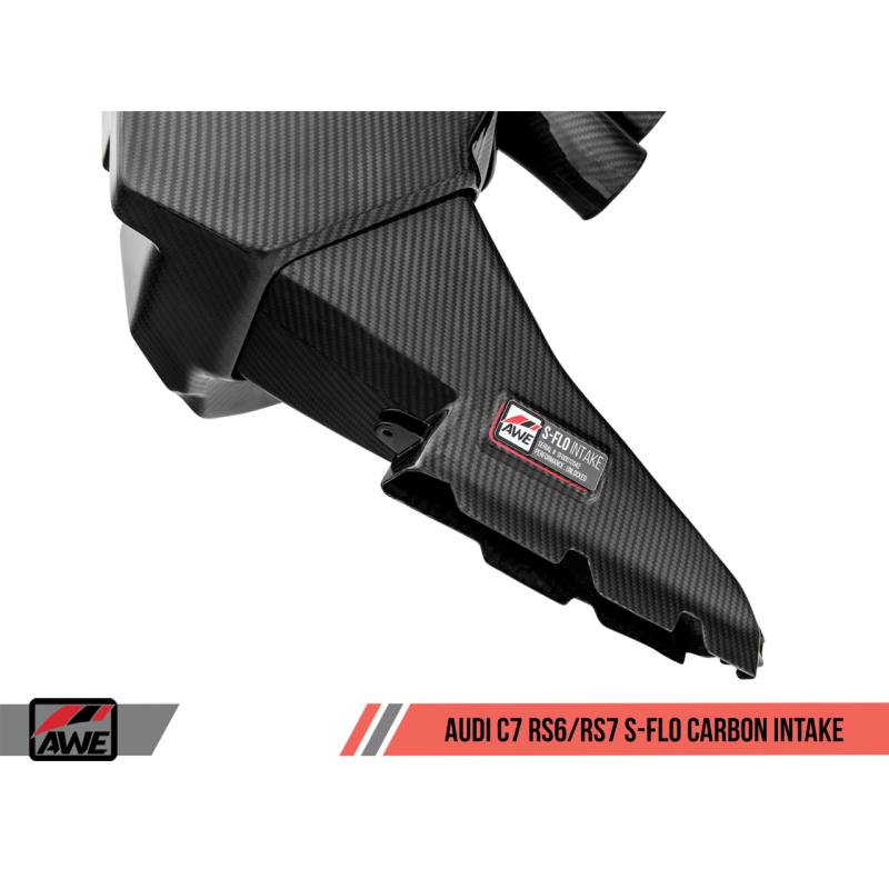 AWE Tuning Audi C7 RS6 / RS7 4.0T S-FLO Carbon Intake V2