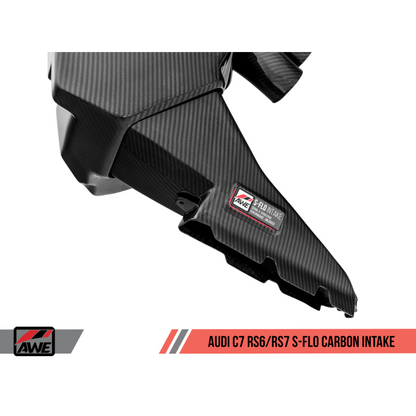 AWE Tuning Audi C7 RS6 / RS7 4.0T S-FLO Carbon Intake V2
