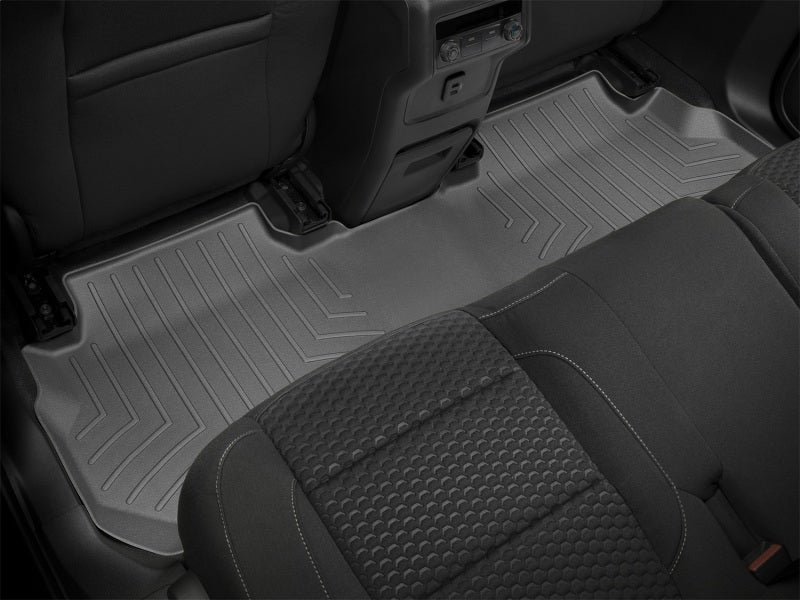 WeatherTech 2017+ GMC Acadia/Acadia Denali (2nd Row Bench Seats ONLY) Rear FloorLiners - Black