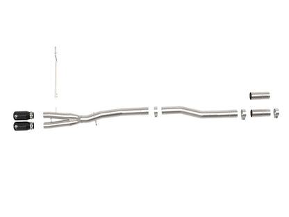 aFe 14-24 Mini Cooper S MACH Force-Xp 3in to 2-1/2in 304SS Cat-Back Exhaust w/ Black Tip
