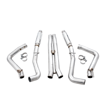AWE Tuning 2015+ Dodge Challenger 6.4L/6.2L Supercharged Track Edition Exhaust - Use Stock Tips