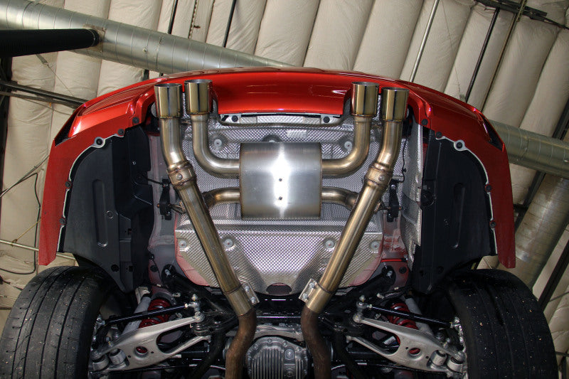 Dinan 15-20 BMW M3/M4 (F80/F82/F83) Free Flow Axleback Exhaust System - Polished Tips