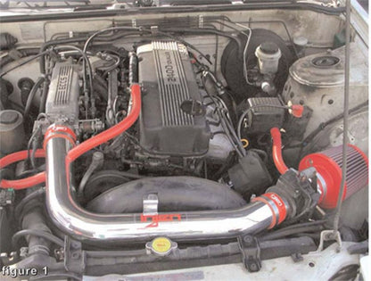 Injen 89-90 240SX 12 Valve Polished Short Ram Intake