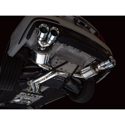 AWE Tuning 19-23 Audi C8 S6/S7 2.9T V6 AWD Touring Edition Exhaust - Chrome Silver Tips