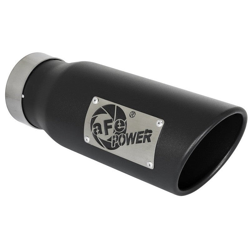 aFe Vulcan 3in 304 SS Cat-Back Exhaust 2021 Ford F-150 V6 2.7L/3.5L (tt)/V8 5.0L w/ Black Tips