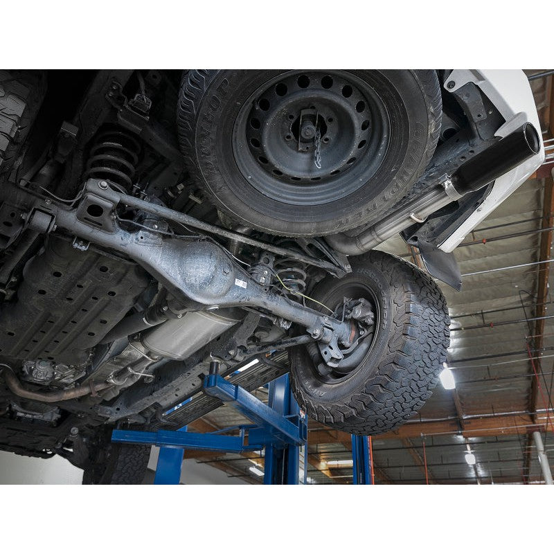 aFe MACHForce XP 2.5in 304-SS Exhaust Cat-Back w/ Black Tip 10-19 Toyota 4Runner V6-4.0L