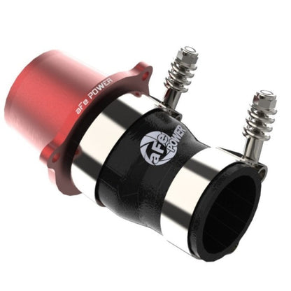 aFe BladeRunner 15-20 VW GTI Turbo Muffler Delete for OE Charge Pipe - Red