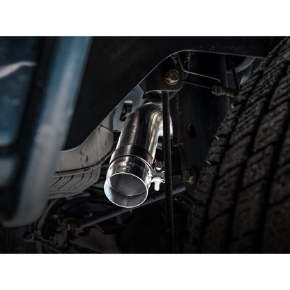 AWE Tuning 09-18 RAM 1500 5.7L (w/o Cutouts) 0FG Single Side Exit Cat-Back Exhaust - Chrome Tips