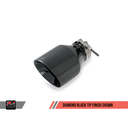 AWE Tuning Mk5 Jetta 2.0T - GLI Track Edition Exhaust - Diamond Black Tips