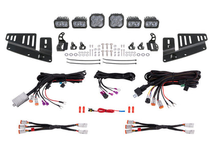 Diode Dynamics 21-25 Ford Bronco Stage Series Fog Pocket Kit