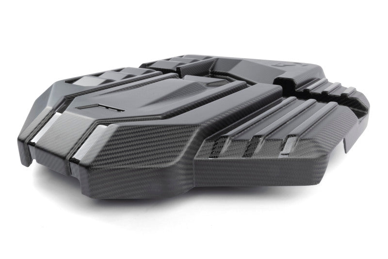 Dinan 21-27 BMW M2/M3/M4 (G80/G82/G87) Matte Carbon Fiber Engine Cover w/Gloss Accents