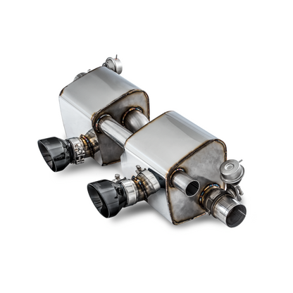 AWE Tuning Porsche 911 (991.2) Carrera / S SwitchPath Exhaust for PSE Cars - Diamond Black Tips