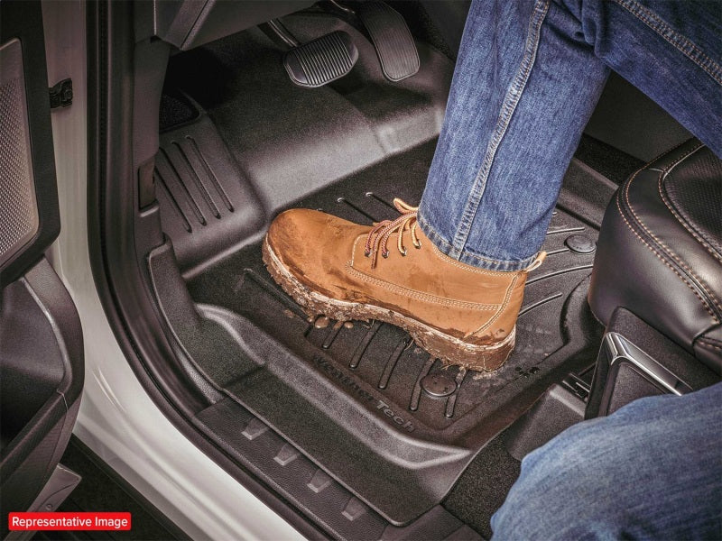 WeatherTech 24-26 Polaris Ranger Crew XD 1500 1st Row FloorLiner HP - Black