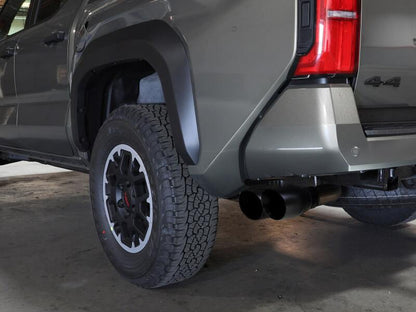 aFe 24-25 Toyota Tacoma L4-2.4L (t) Vulcan Series 2.5in to 3in Cat-Back w/ Black Tip