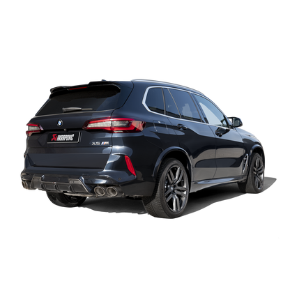 Akrapovič Slip-On Line Exhaust (Titanium) w/Carbon Tips - 2020-2023 BMW X5M/X6M (F95/F96)