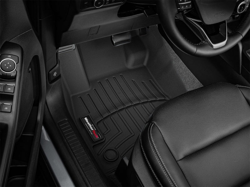 WeatherTech 2021+ Ford Escape Front FloorLiner - Black (No Pass. Side Retention)