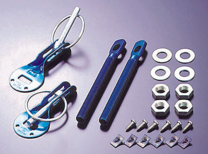Cusco Body Pins For Hood Aluminum-Blue Universal