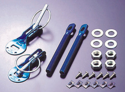 Cusco Body Pins For Hood Aluminum-Blue Universal