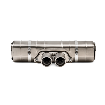 Akrapovič Slip-On Line Exhaust (Titanium) w/Titanium Tips - 2018-2019 Porsche GT3 RS (991.2)