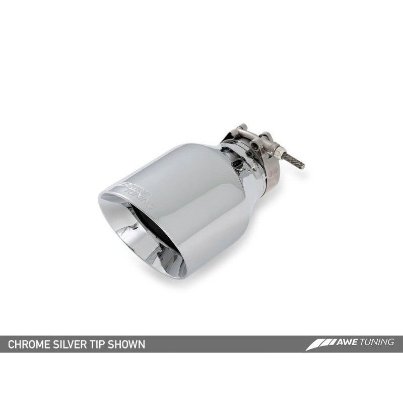 AWE Tuning VW MK7 Golf SportWagen Touring Edition Exhaust w/Chrome Silver Tips (90mm)